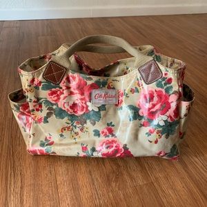 Cath Kidston Floral Tote Bag - Pink and Green